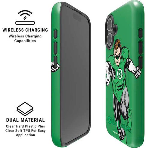 DC Comics Green Lantern Classic Art Pose iPhone 16 Plus Magsafe Impact Case